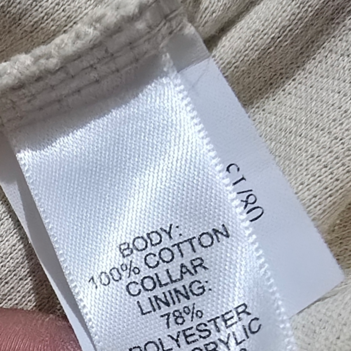 Sueter Banana Republic Heritage Xgrande Xl Beige Con Botones