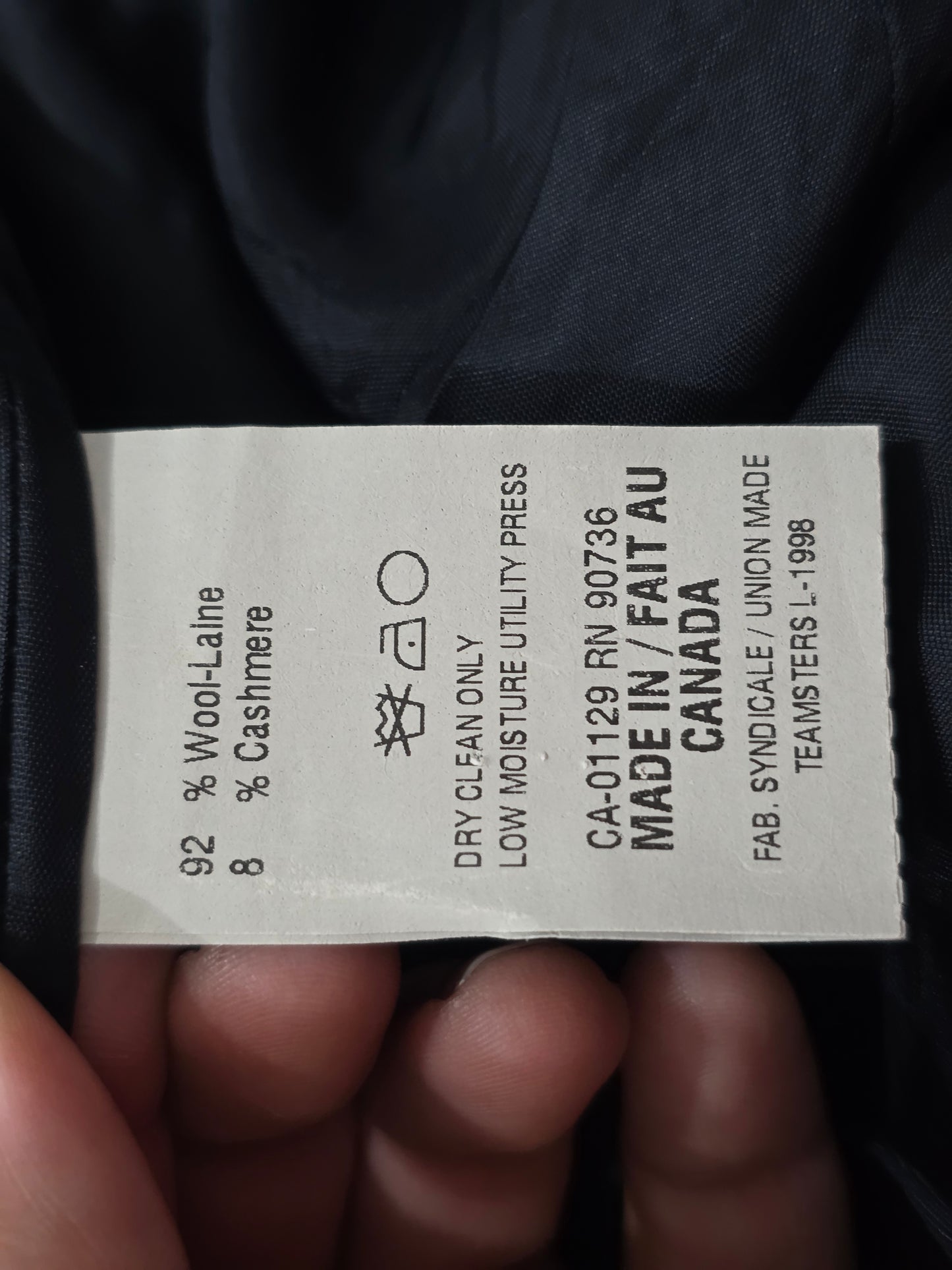 Saco Ralph Lauren 40r Azul Azul Lisa 40r