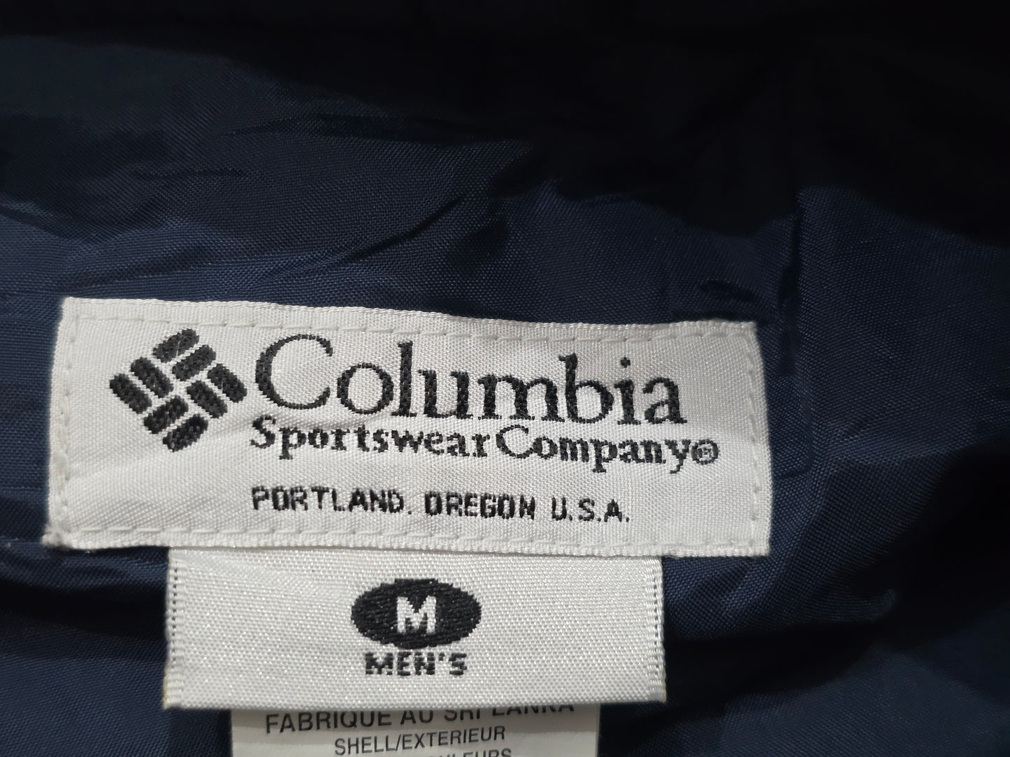 Pantalon Impermeable Columbia Mediana M Azul (Usado)