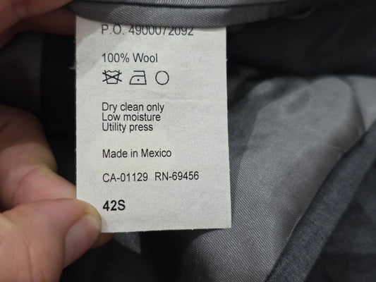 Saco Ralph Lauren 42 S Gris Oscuro