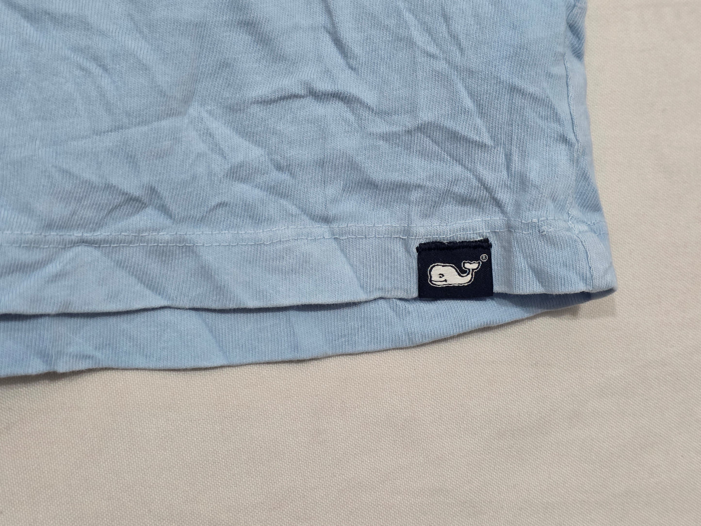 Playera Vineyard Vines Grande L Azul Claro
