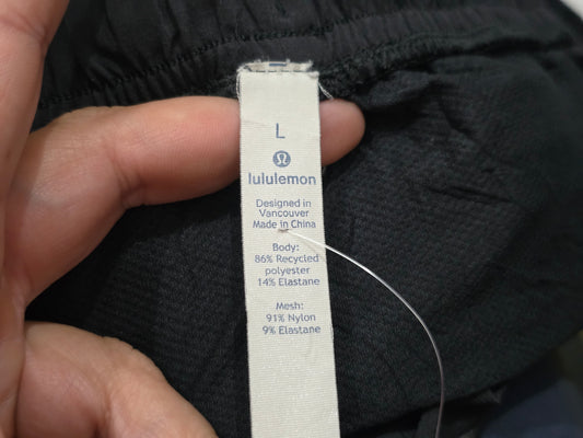 Short Lululemon Grande L Negro