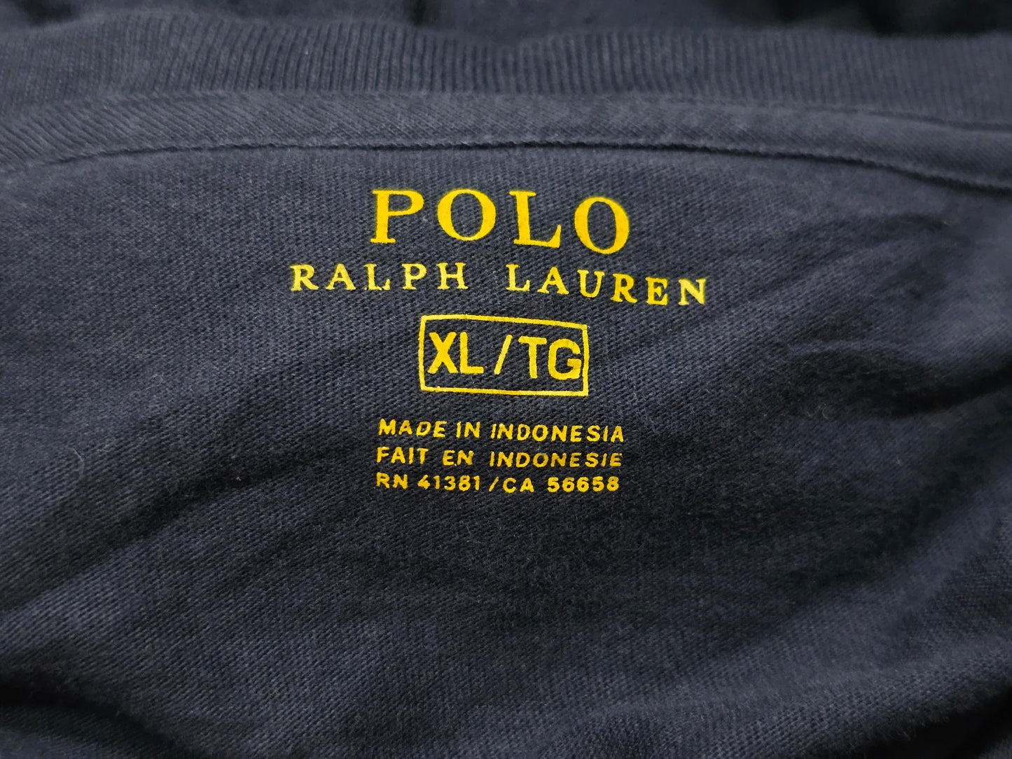 Playera Manga Larga Ralph Lauren Xgrande Xl Azul Pony Rojo