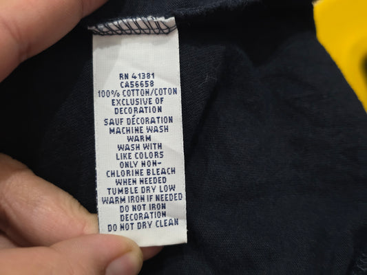 Playera Manga Larga Ralph Lauren Xgrande Xl Azul Pony Rojo