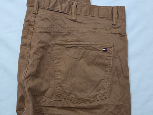 Pantalon Tommy Hilfiger 38x32 Slimfit Cafe