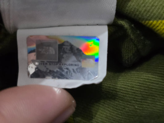 Camisa The North Face 2xl Verde Cuadro