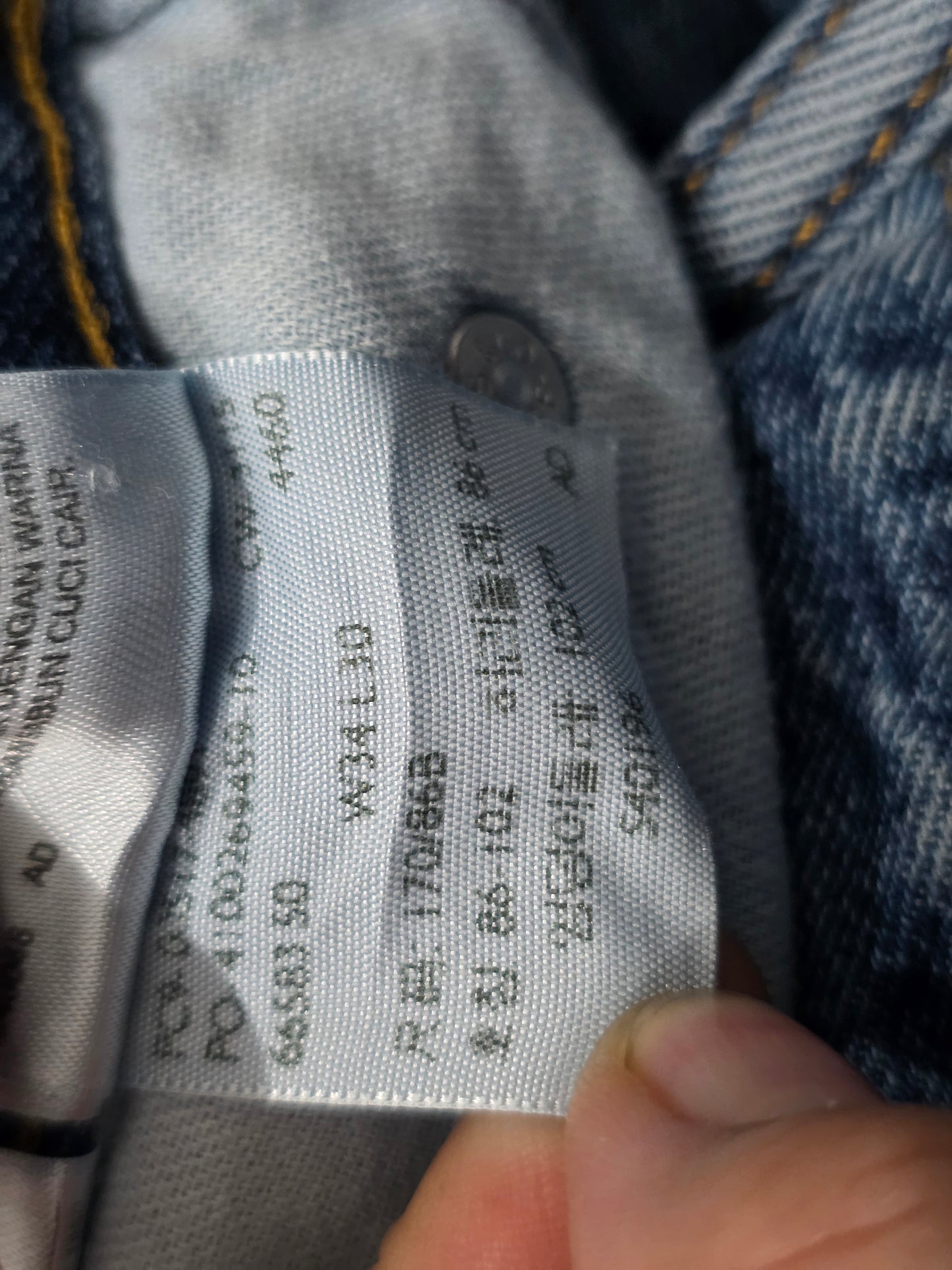 Pantalon Bota Levis 517 34x30 Azul