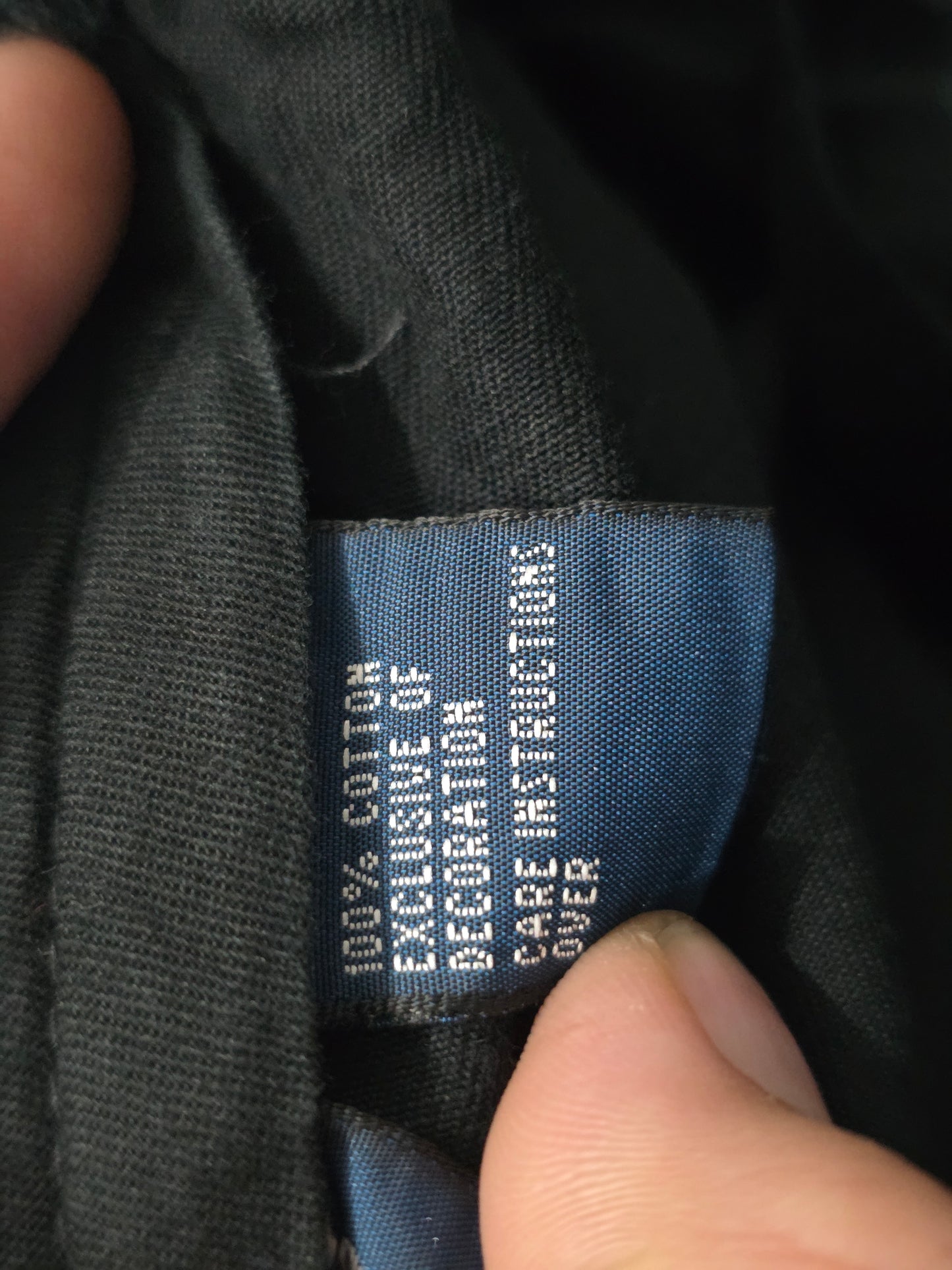 Pantalon Recto Ralph Lauren 38x30 Negro Pony Verde