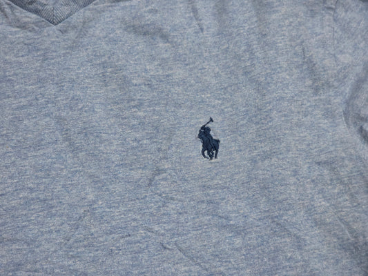 Playera Ralph Lauren Chico S Azul Claro