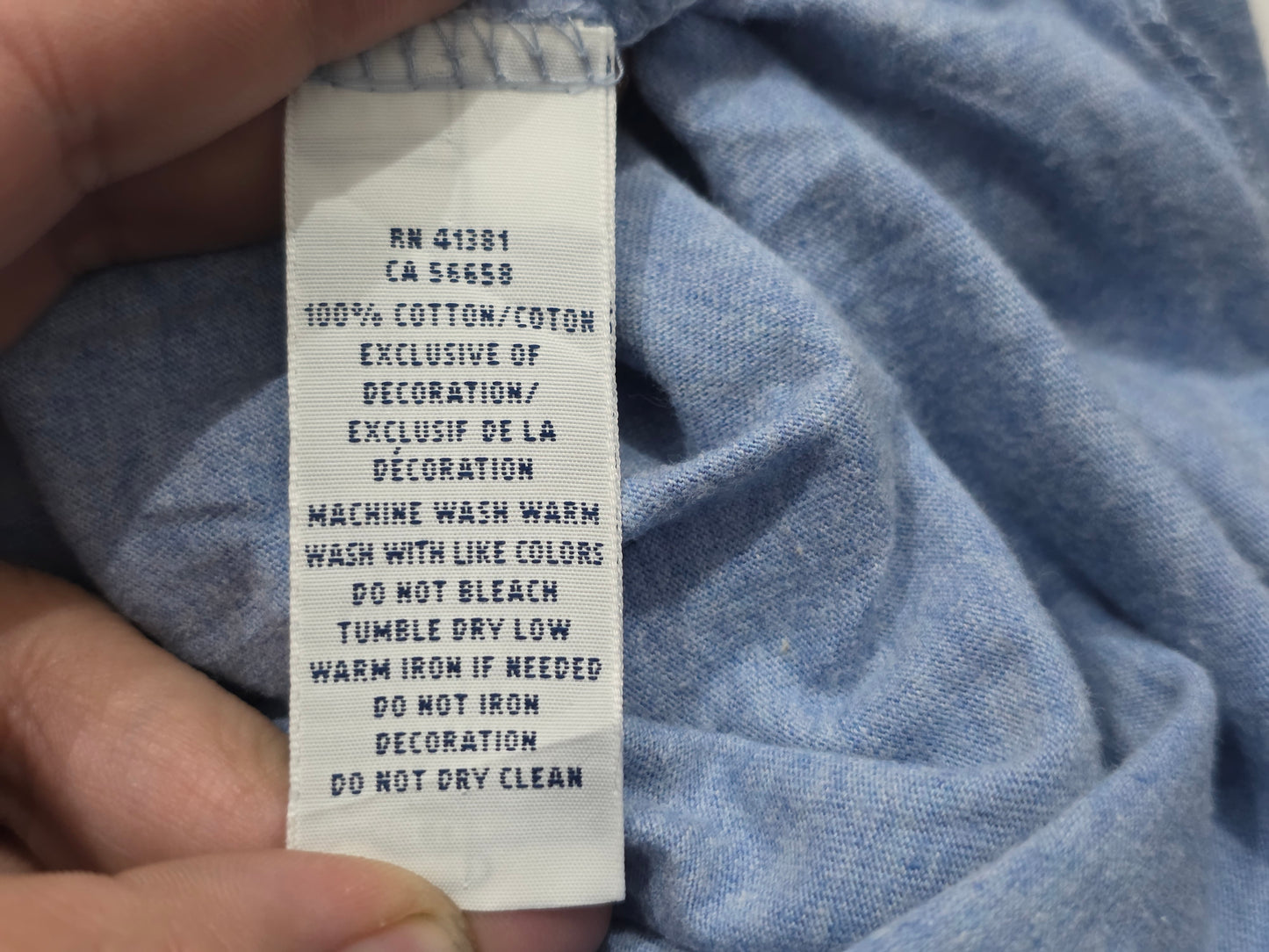Playera Ralph Lauren Chico S Azul Claro