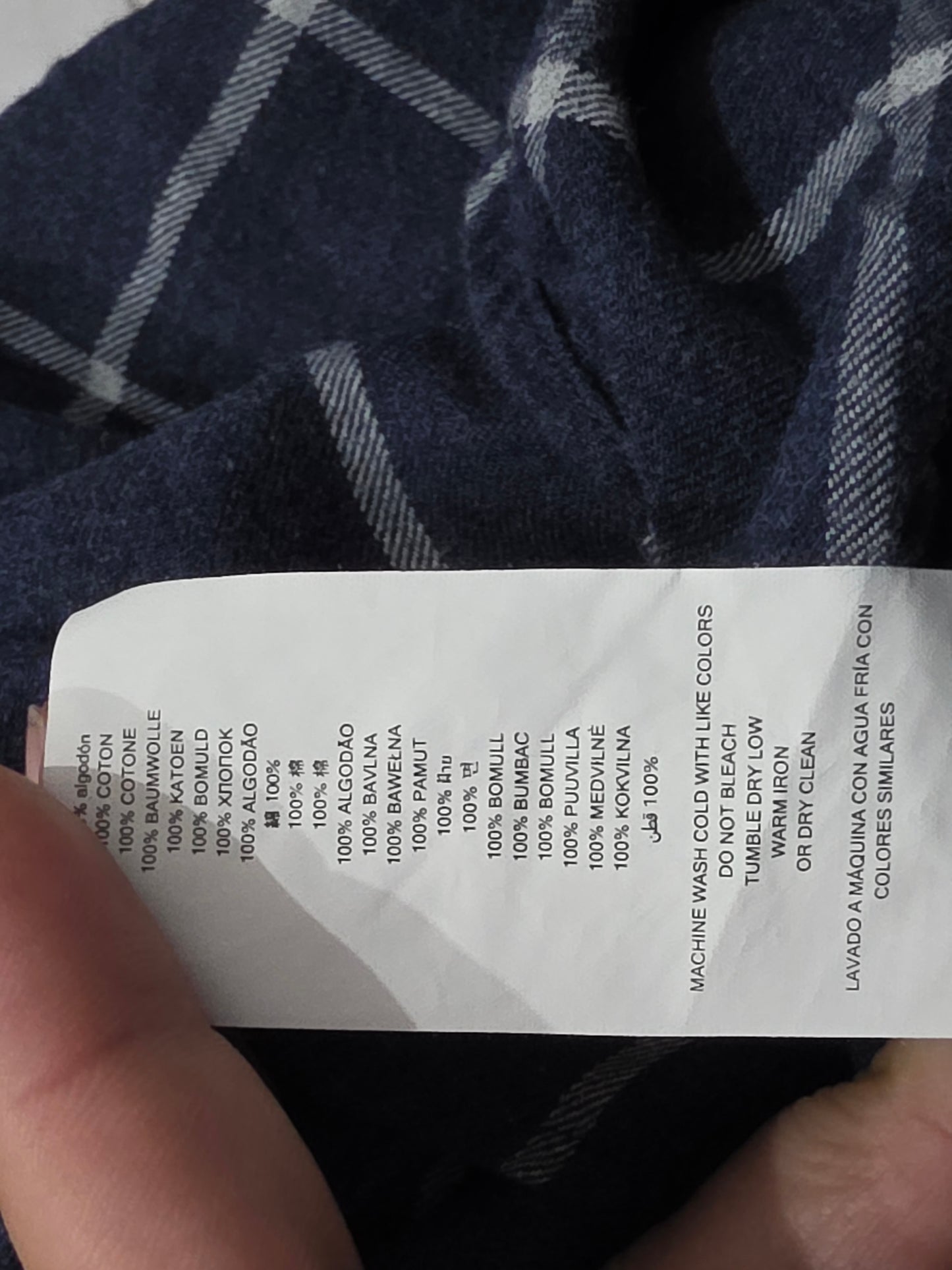 Camisa Michael Kors Xgrande Xl Cuadro Azul