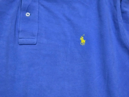Playera Polo Ralph Lauren Xgrande Xl Azul Pony Amarillo