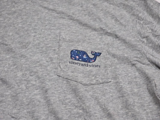 Playera Manga Larga Vineyard Vines Xxl Gris