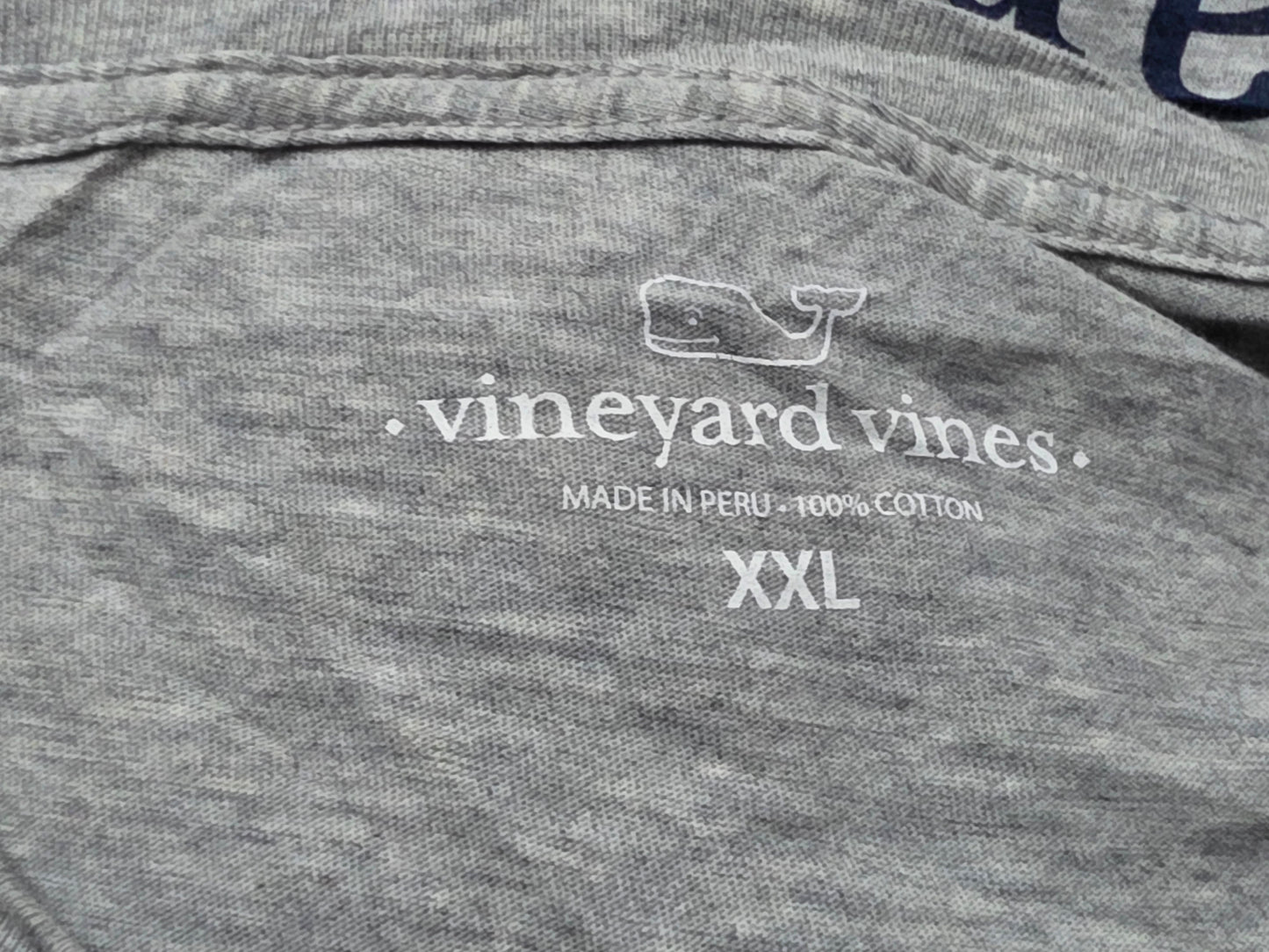 Playera Manga Larga Vineyard Vines Xxl Gris