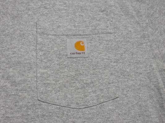 Playera Manga Larga Carhartt Grande L Gris