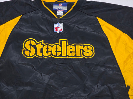 Chamarra Reebok Xgrande Xl Negro Amarillo