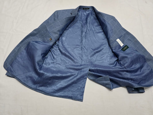 Saco Ralph Lauren 44r Azul Cuadro