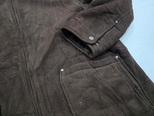 Chamarra Columbia Grande L Cafe Aborregada