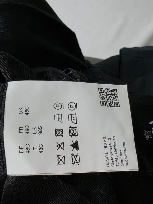 Saco Hugo Boss 38 S Negro Negro 38s