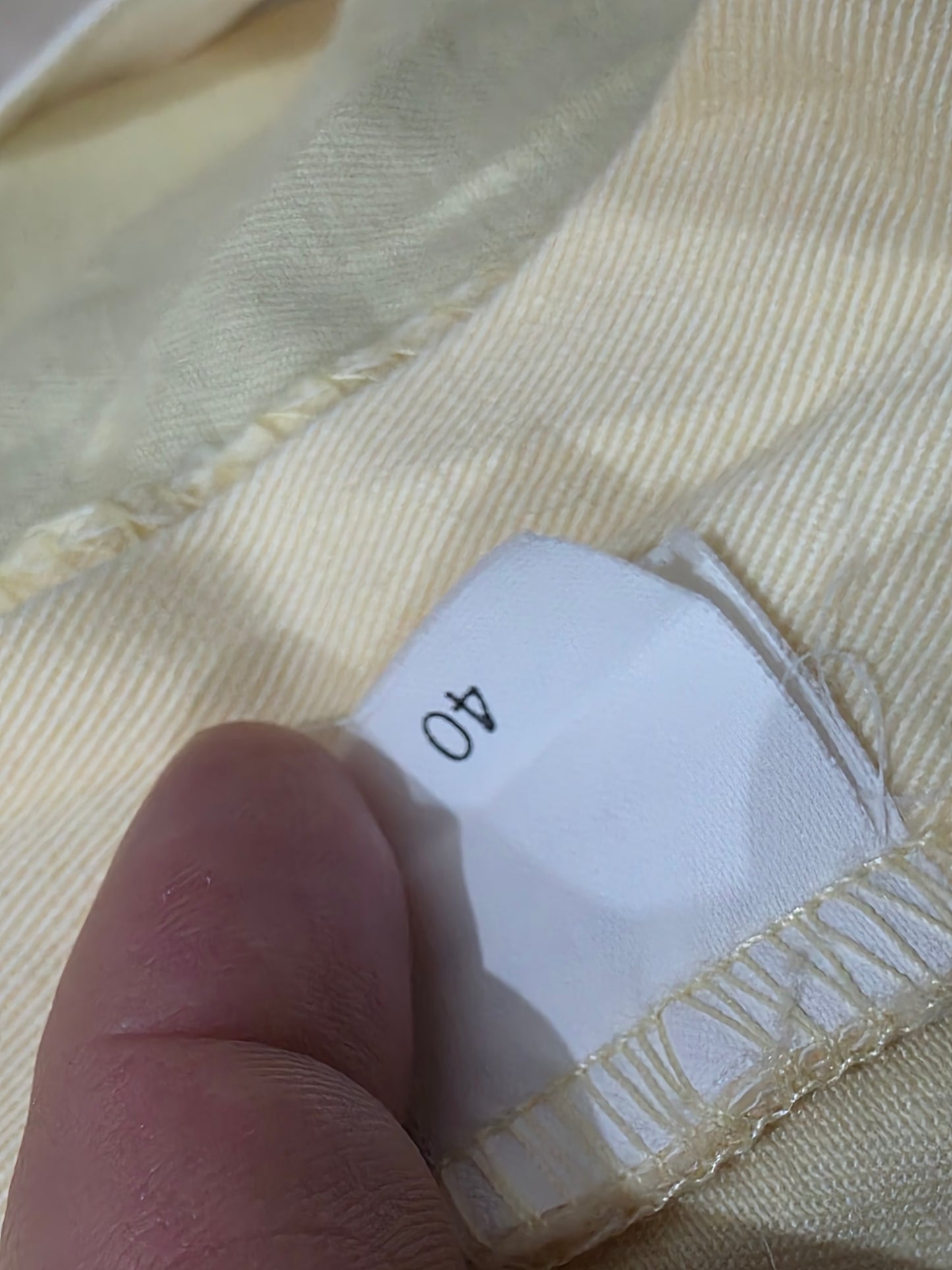 Bermuda Ralph Lauren Talla 40 Amarillo