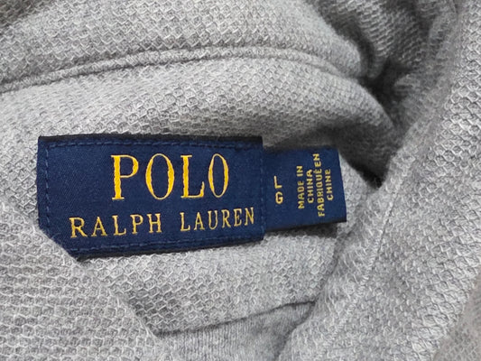 Camisa Ralph Lauren Grande L Gris Algodon