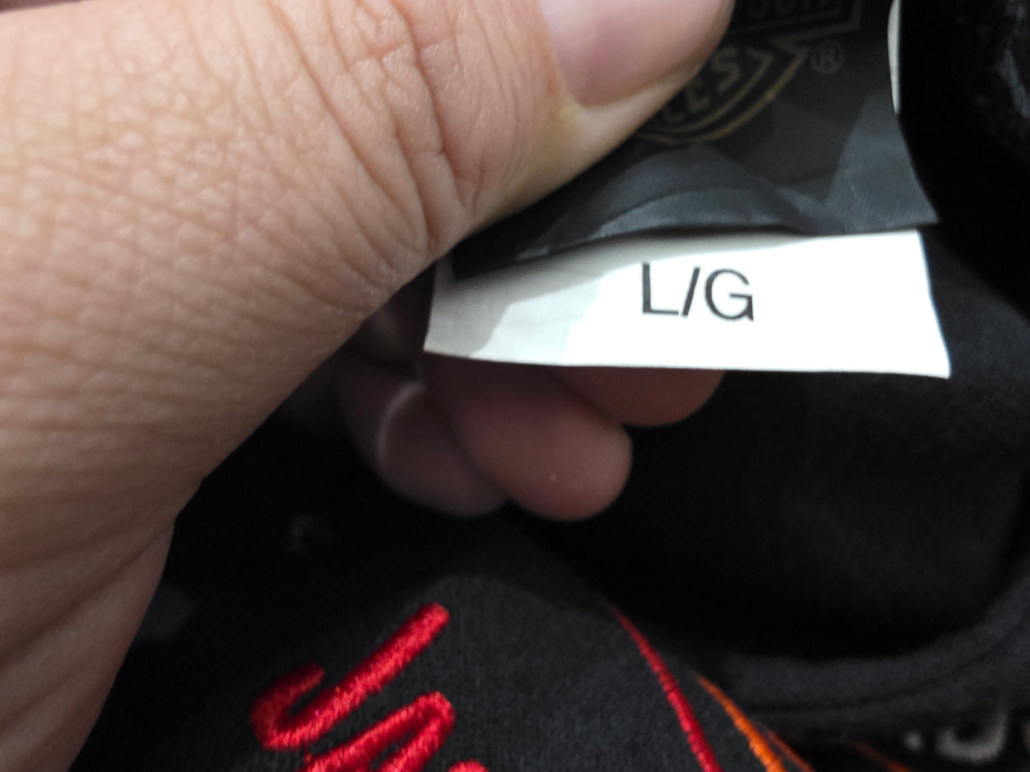 Sudadera Harley Davidson Grande L Negro