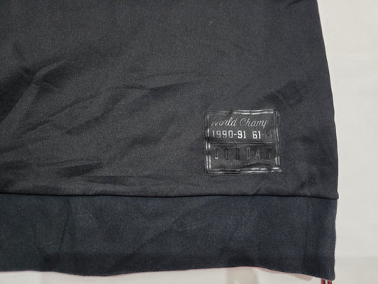 Playera Jordan Grande L Color Negro Con Rojo