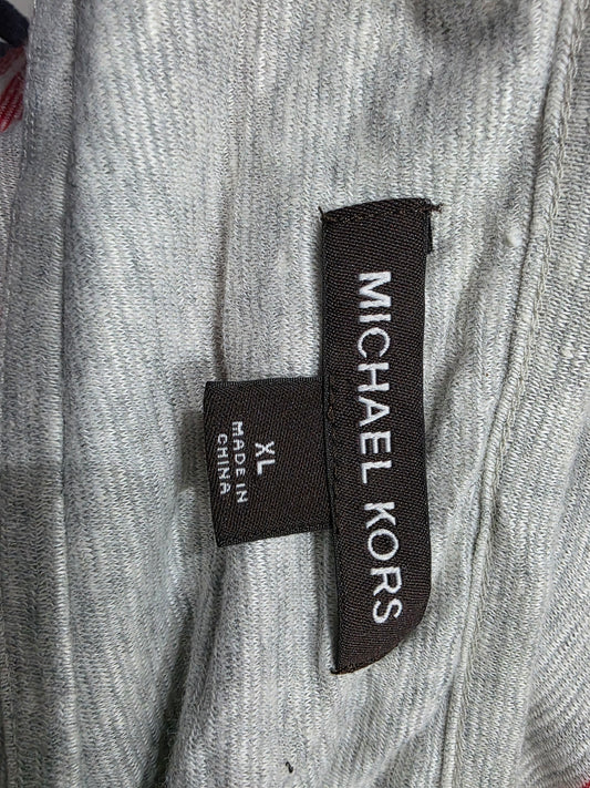 Playera Michael Kors Xgrande Xl Gris Lineas