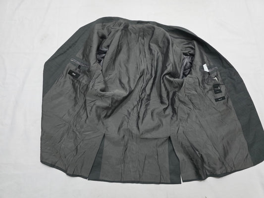Saco Boss Hugo Boss 46r Gris Oscuro Super 120