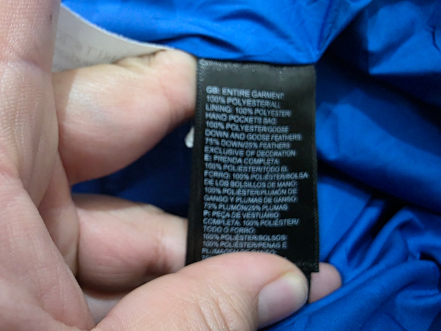 Chamarra The North Face Niño Mediana 10-12 Azul