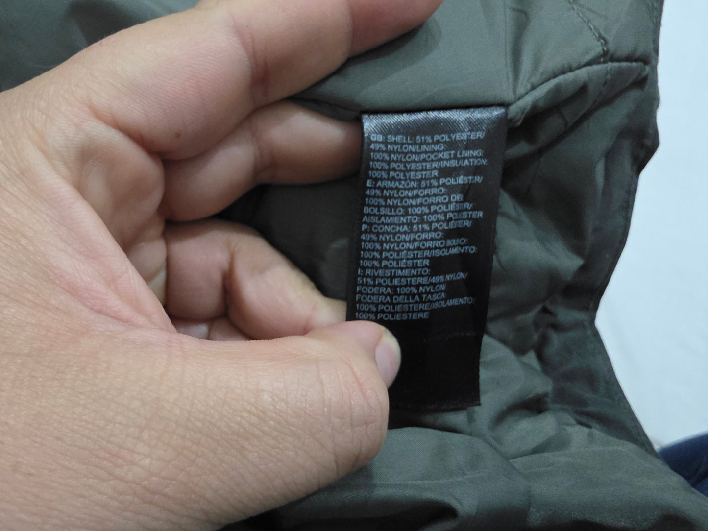 Chamarra The North Face 2xl Gris Deslavado Opaco