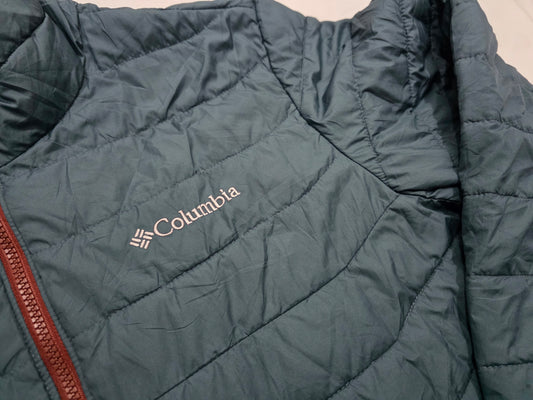 Chamarra Columbia Mediana M Therma Coil Azul Petroleo