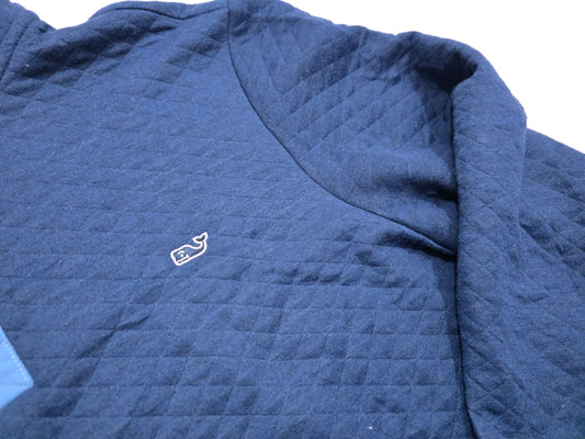 Sudadera Vineyard Vines Mediana M Azul 3 Botones