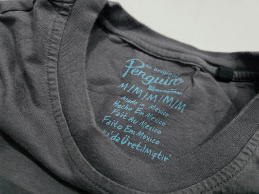 Playera Penguin Mediana M Gris