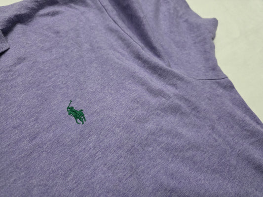 Playera Polo Ralph Lauren Mediana M Morado Pony Verde