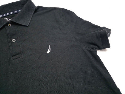 Playera Polo Nautica Grande L Negro