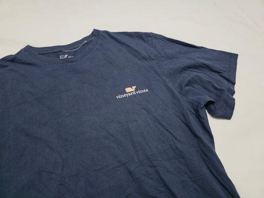 Playera Vineyard Vines Grande L Azul Deslavado