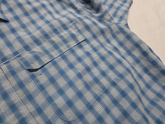 Camisa The North Face Xgrande Xl Cuadro Azul