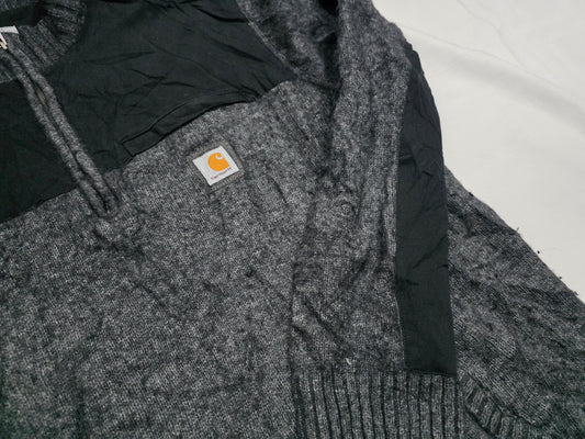 Sudadera Carhartt 2xl Gris Y Negro