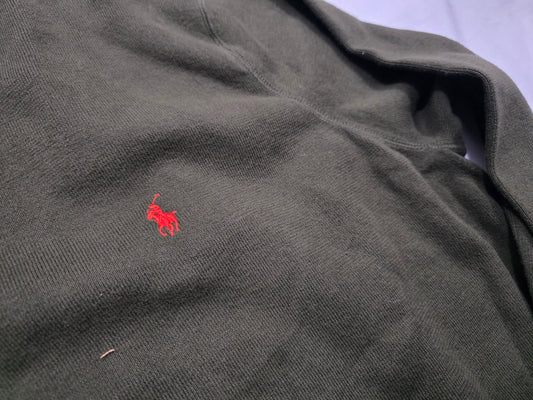 Sueter Ralph Lauren 2xl Big Verde Pony Rojo