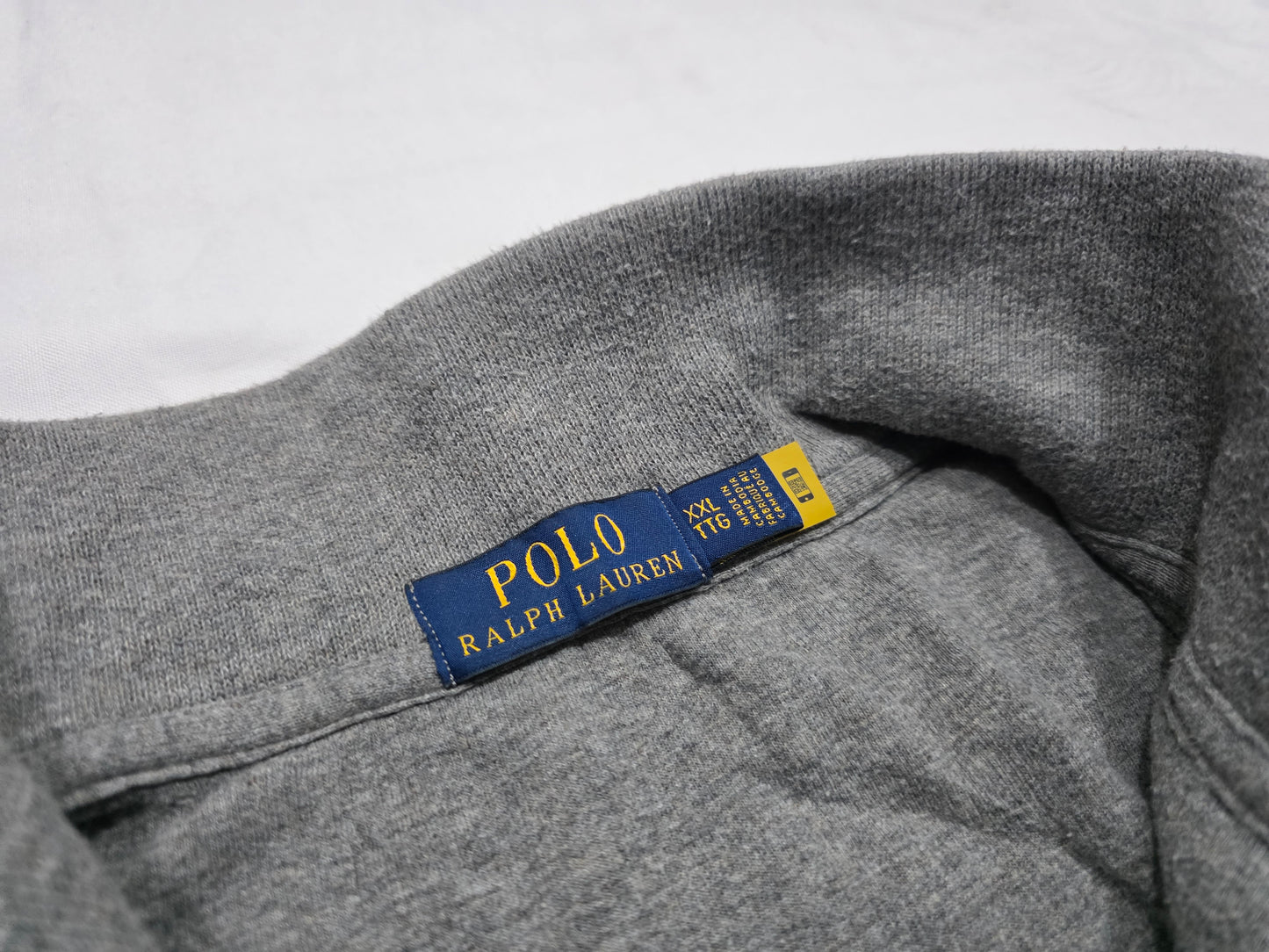 Sueter Ralph Lauren 2xl Gris Pony Colores