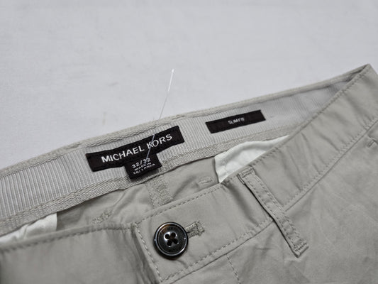 Pantalon Michael Kors 32x32 Slimfit Beige