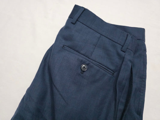 Pantalon Vestir Tommy Hilfiger 34x30 Recto Azul
