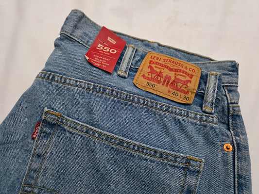 Pantalon Levis 550 Relaxed Fit 40x30 Azul claro