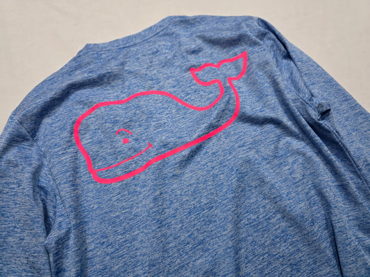 Playera Manga Larga Vineyard Vines Performance Xchico Azul