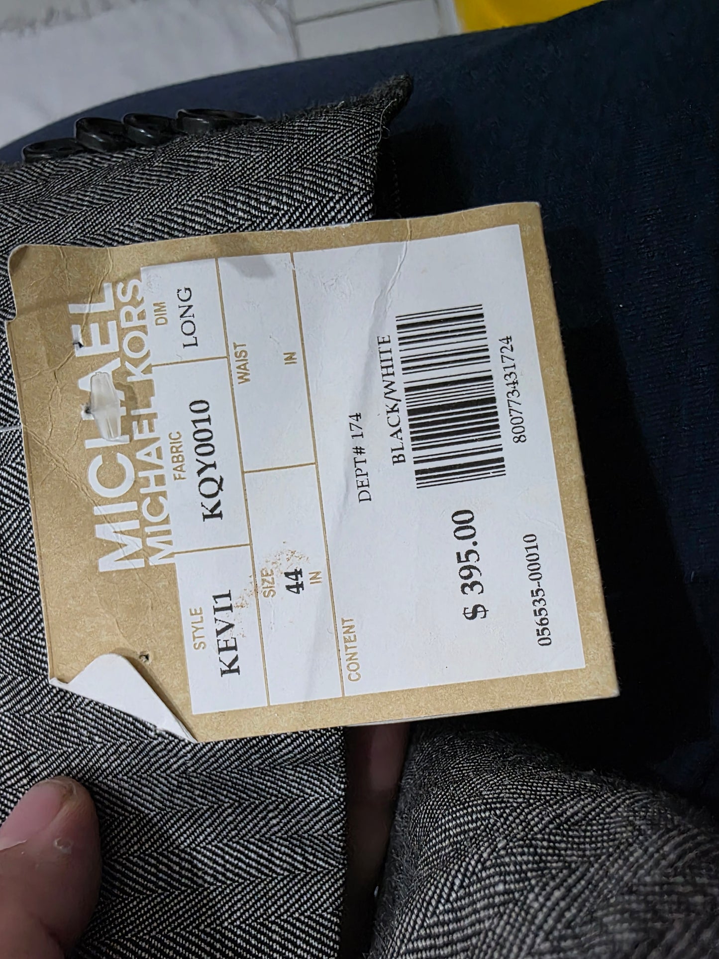 Saco Michael Kors 44L Gris Nuevo