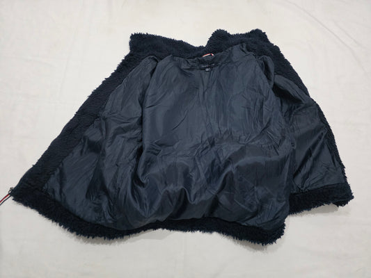 Chamarra Tommy Xl Peluche Polar Azul