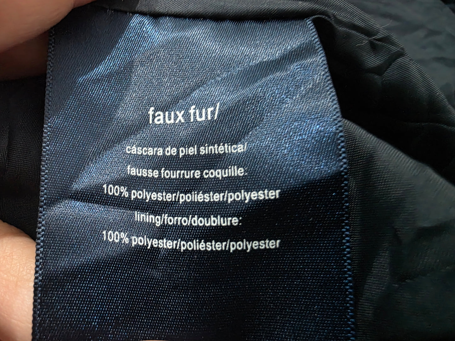 Chamarra Tommy Xl Peluche Polar Azul