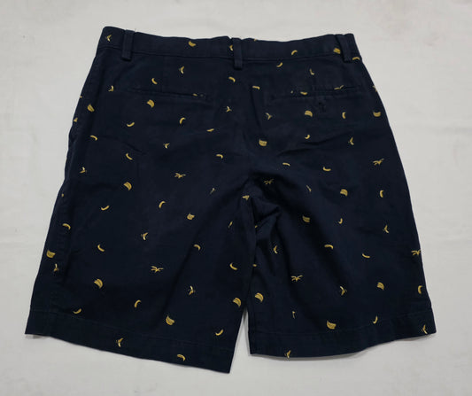 Bermuda Banana Republic 33 Aiden Azul Platanos