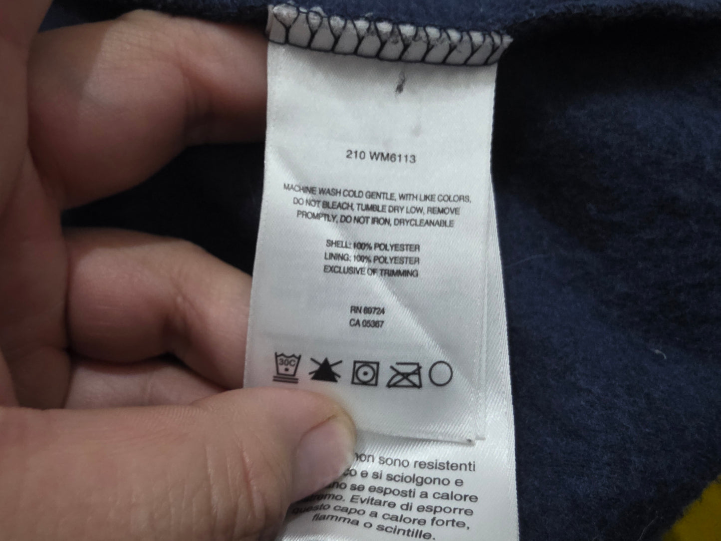 Chamarra Columbia 2xl Azul Polar